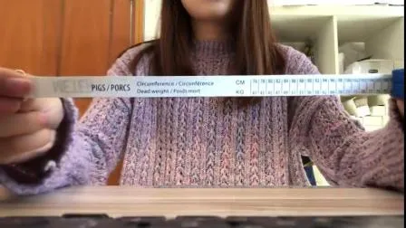 2.5m Pig Cattle Cow Weight Measure Tape Animal Customize Logo