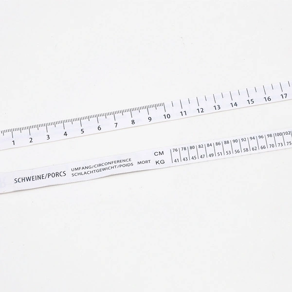 Customized Animal Tool Cattle Calf Weight Measuring Tape