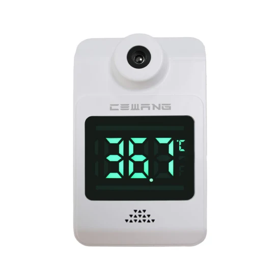 Dispositivo de medição de temperatura de longa distância para verificação de temperatura corporal
